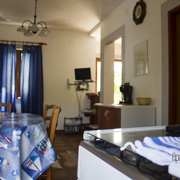 Kitchen, Apartmani Ilovik, Sabina apartments on the Ilovik island Ilovik